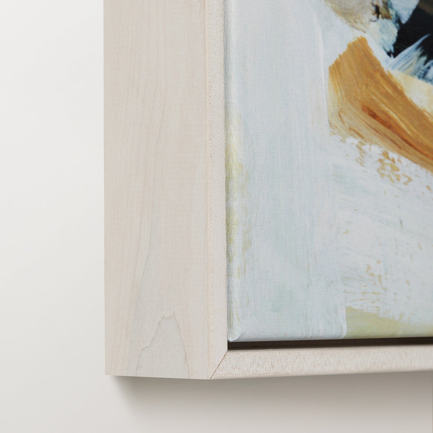 Bleached Maple Canvas